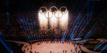 At the Winter Olympics, Covering the Piste and Big Parma