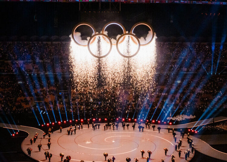 At the Winter Olympics, Covering the Piste and Big Parma