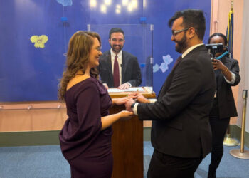 Mamdani Surprises Couples at the Manhattan Marriage Bureau