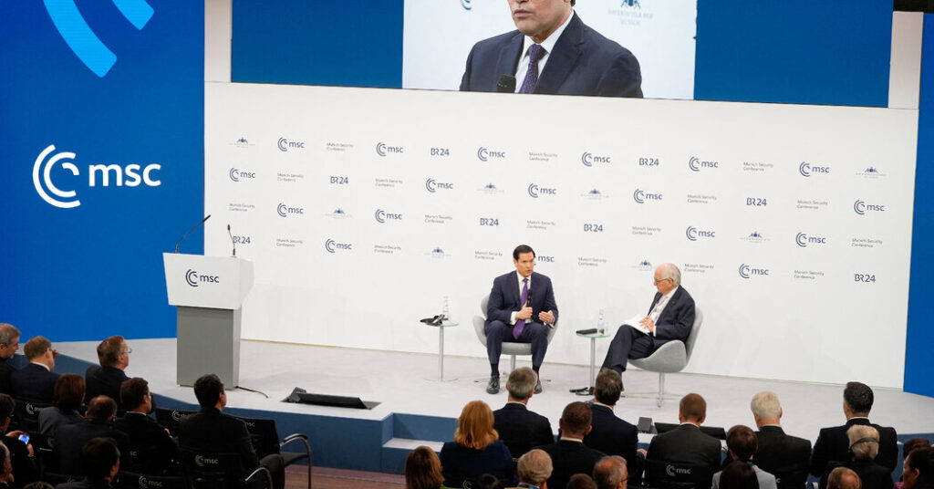 Europe’s Reaction to Rubio: Relief, Up to a Point