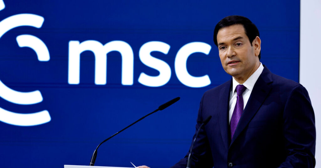 Rubio stresses shared history and defense goals to Europeans but also warns of ‘civilizational erasure’