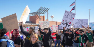 Students Across the U.S. Are Protesting ICE. Texas Wants to Punish Their Schools.