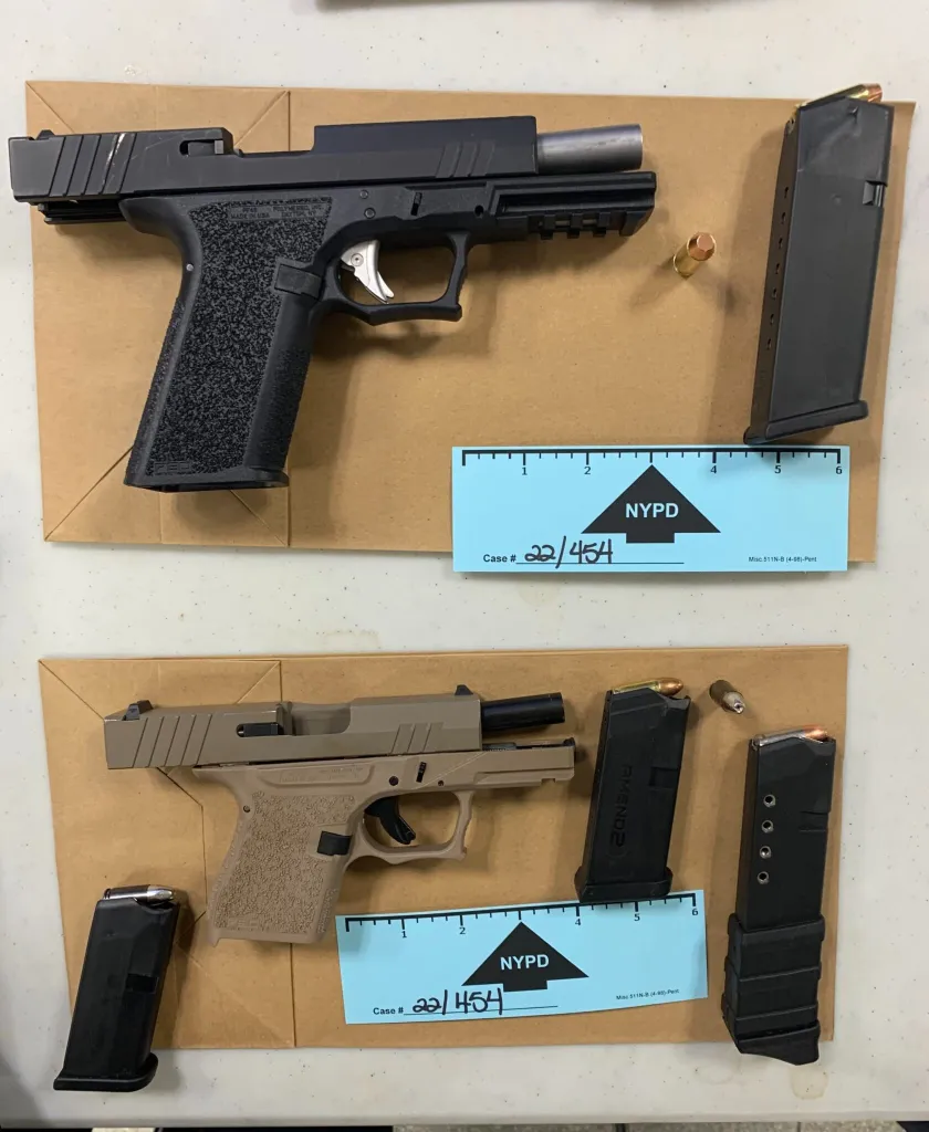 other weapons seized by thomas saxton