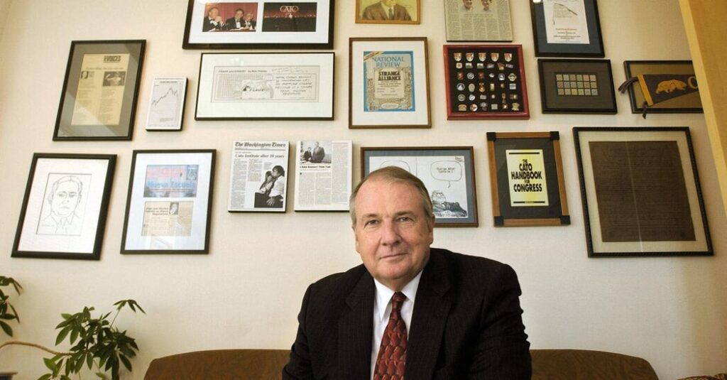 Ed Crane, Who Built a Libertarian Stronghold, Dies at 81