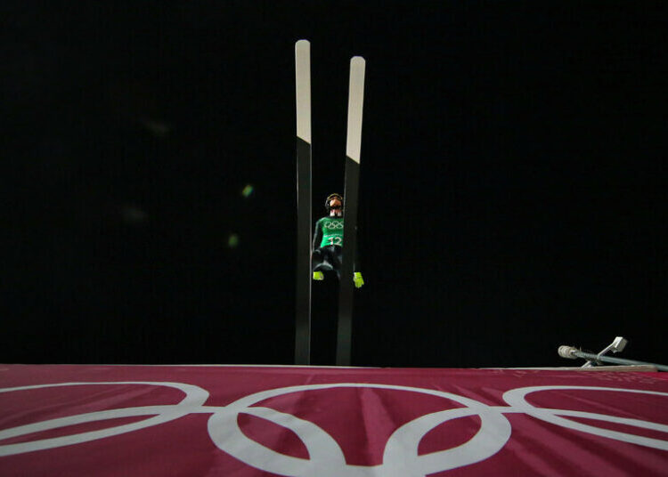 Could an Electronic Coach Help Ski Jumpers Leap Farther?