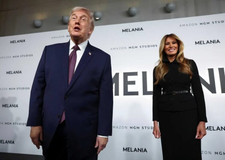 Trump declares $75M Melania film runaway success after $8M opening: ‘Blockbuster!’