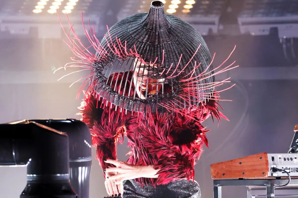 Lady Gaga puts new rock spin on ‘Abracadabra’ during chilling Grammys 2026 performance