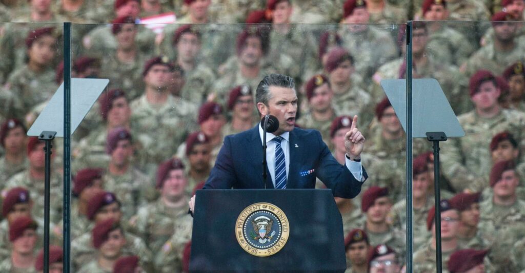 The Defense Secretary’s Dreadful Defense of ICE