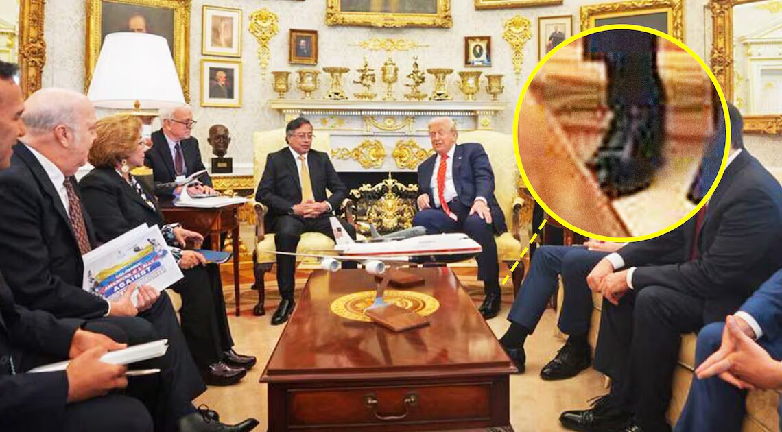 Trump, 79, Lets Cankles Slip in Photo With World Leader