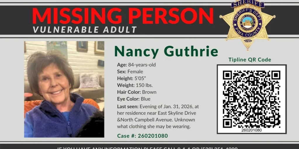 Savannah Guthrie’s family asks abductors for proof mother is still alive