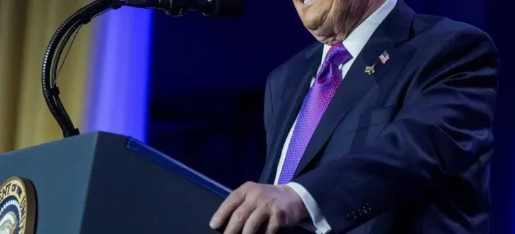 Trump trashes US elections as he stumps for GOP bill