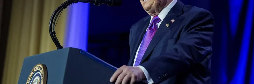 Trump trashes US elections as he stumps for GOP bill