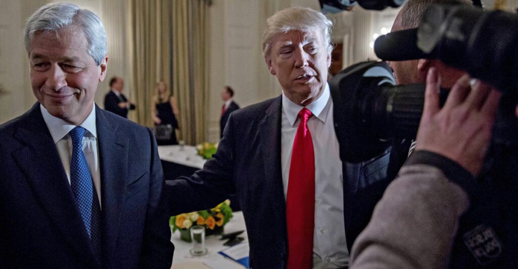 Why Trump Is Picking Fights With Big U.S. Banks