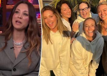 Kaley Cuoco eviscerates Ashley Tisdale over ‘toxic’ mom group drama: ‘Just leave, baby’