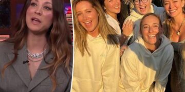 Kaley Cuoco eviscerates Ashley Tisdale over ‘toxic’ mom group drama: ‘Just leave, baby’