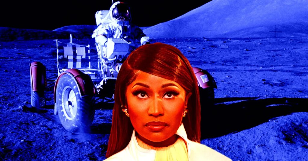 Nicki Minaj Says the Moon Landing Was Faked