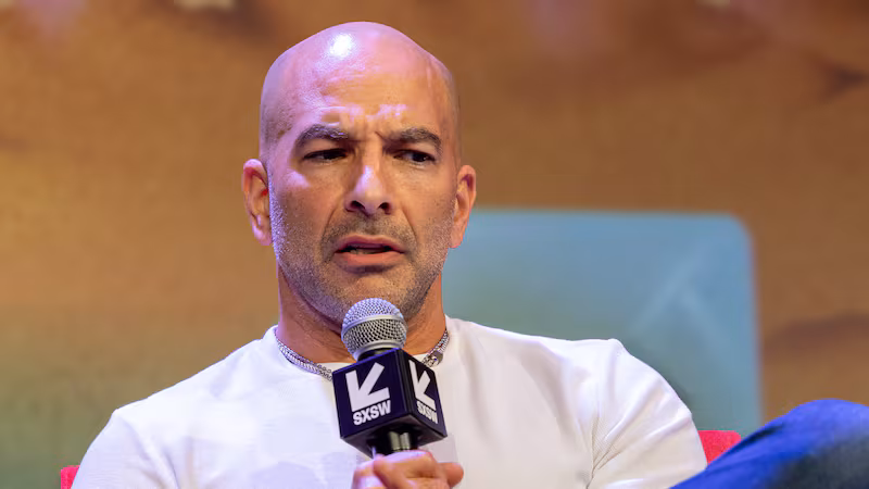 Peter Attia at the Featured Session "Peter Attia: The Science and Art of Longevity" during SXSW Conference & Festivals in the Hilton Austin Downtown on March 8, 2025 in Austin, Texas.