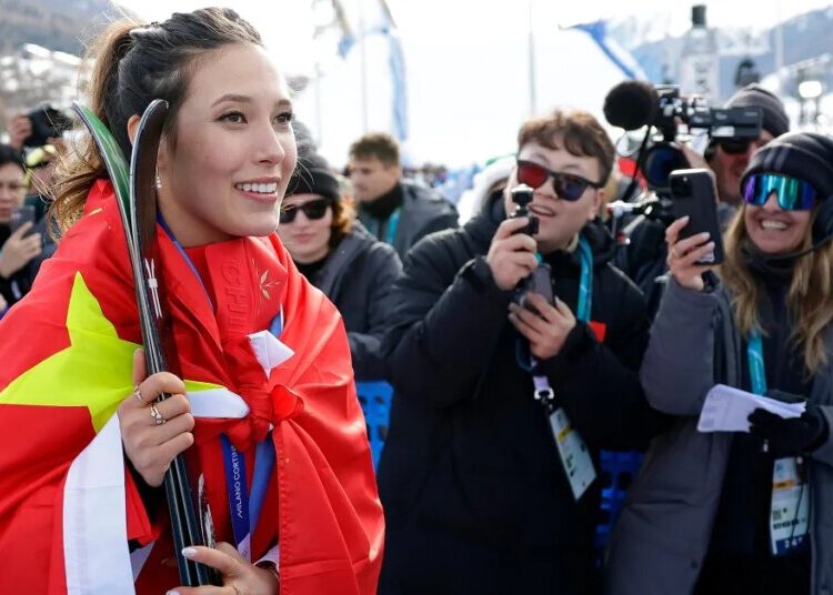Eileen Gu Takes Home Olympic Silver After the ‘Best Slopestyle Run’ She’s Ever Done