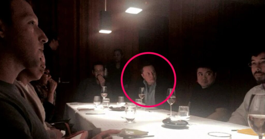 Photo Shows Elon Musk at Jeffrey Epstein Dinner
