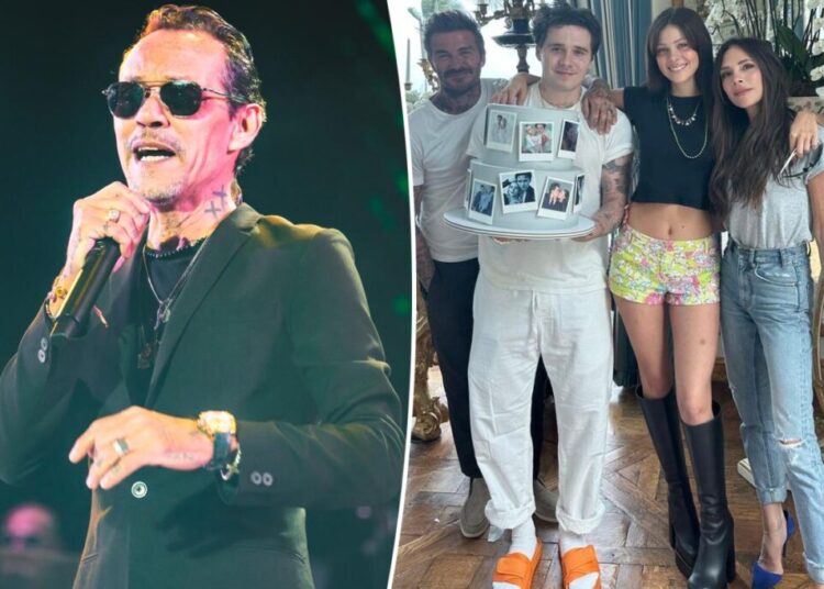 Marc Anthony says Beckham family feud is ‘hardly the truth’ after getting dragged into drama