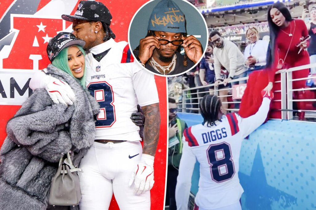 Stefon Diggs spotted with Offset’s ex at Super Bowl 2026 as Cardi B split rumors swirl