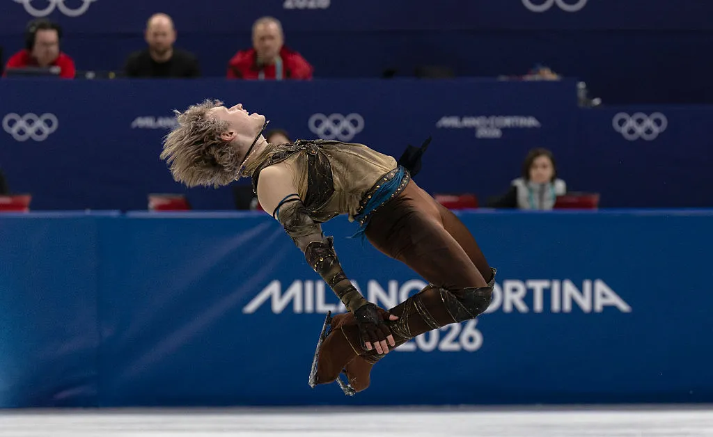 ‘Quad God’ Ilia Malinin Leads in Men’s Skating Short Program