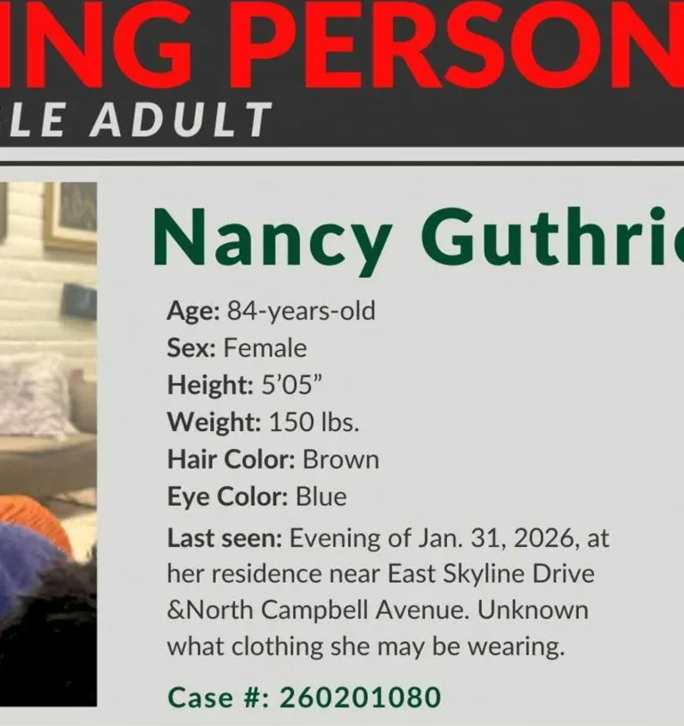 Person detained just miles from U.S.-Mexico border in Nancy Guthrie abduction case