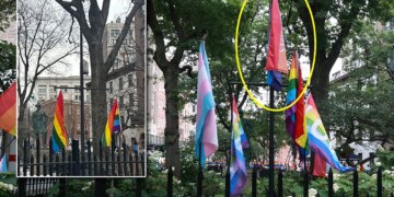 New York Leaders Vow to Fight Trump Over Removed Pride Flag at LGBT Monument