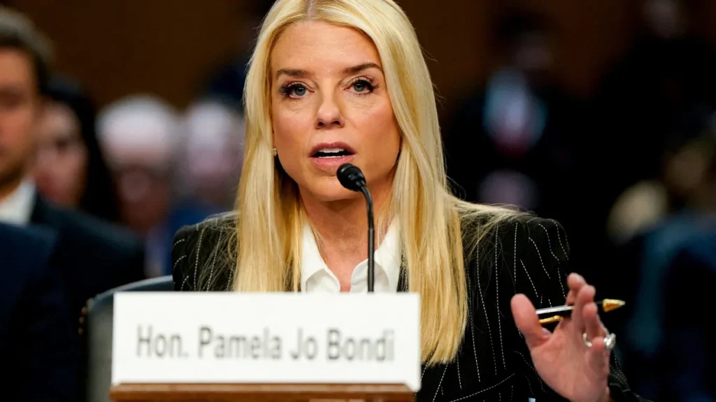 ‘Do better!’ Pam Bondi gets earful from furious Dem for ‘covering up’ right-wing terrorism