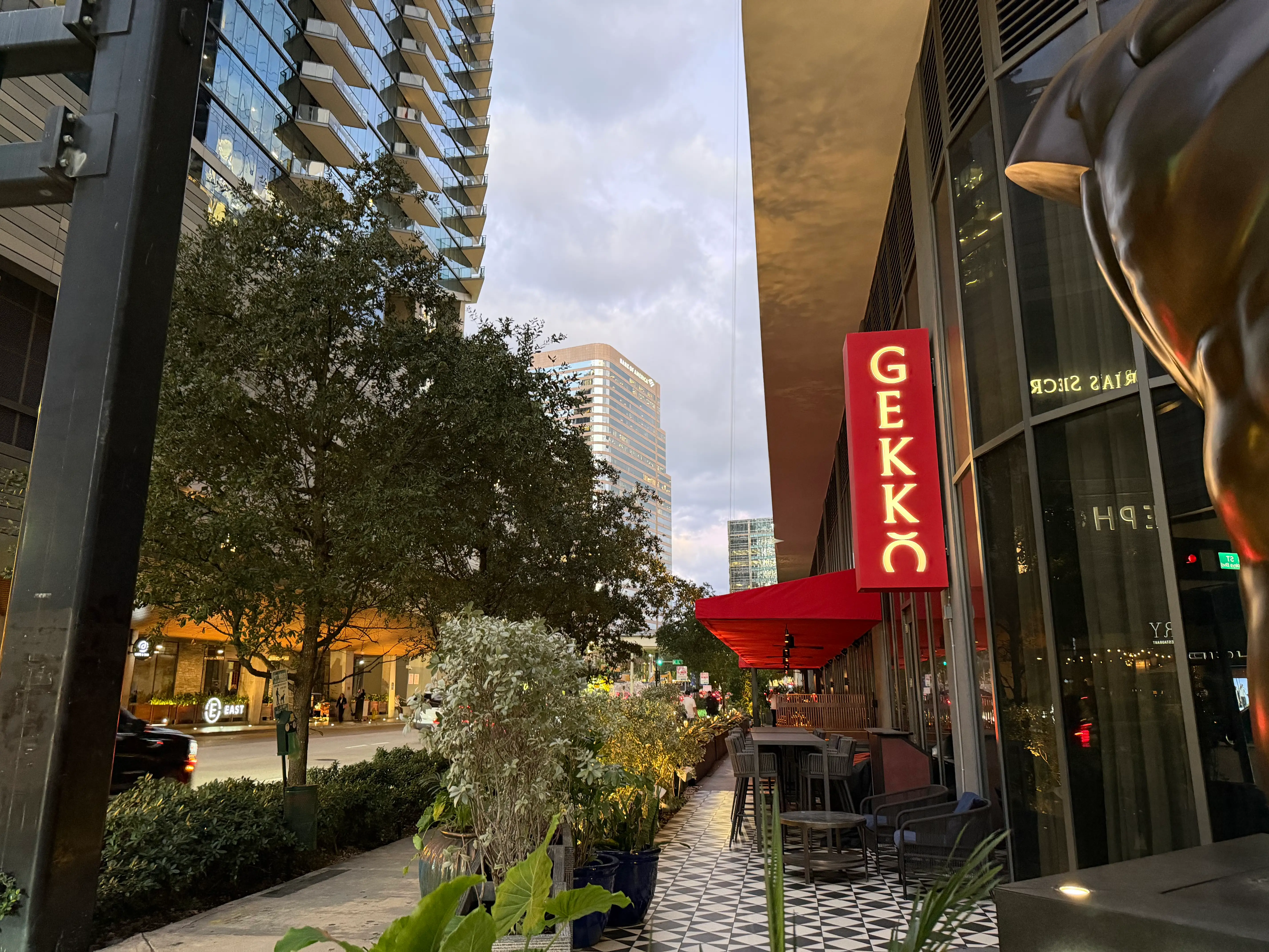 Exterior of Bad Bunny's Miami Gekko restaurant