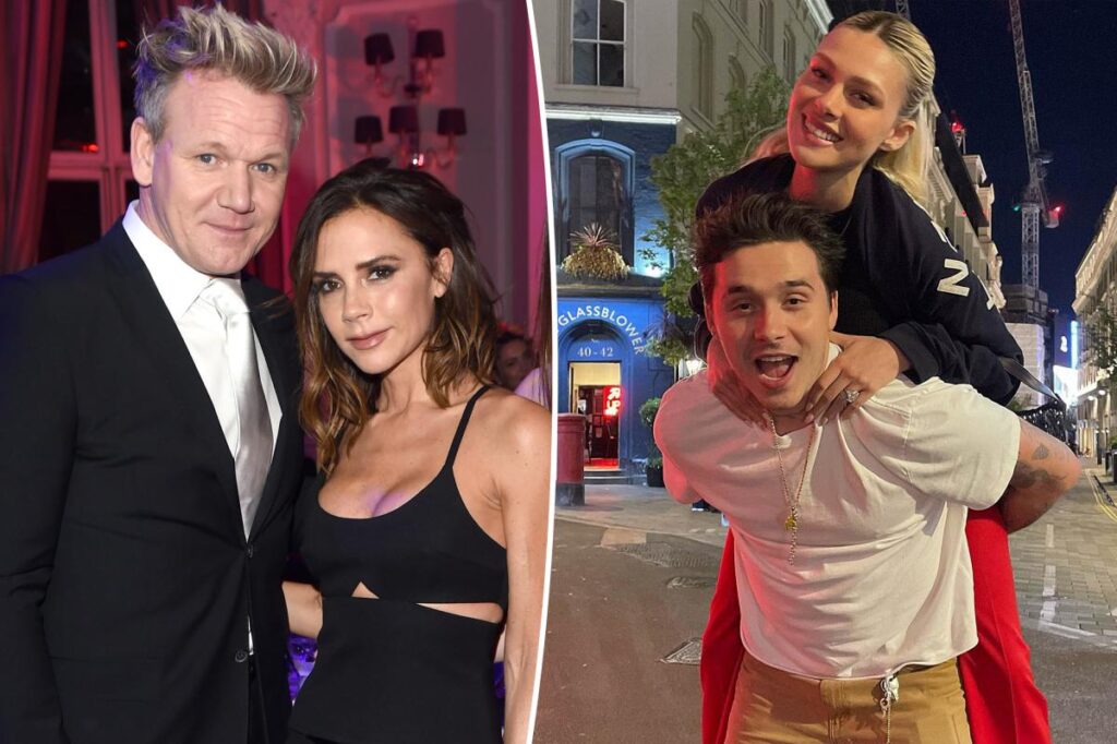 Gordon Ramsay thinks Brooklyn Beckham is blinded by love as he gives update on ‘upset’ Victoria Beckham