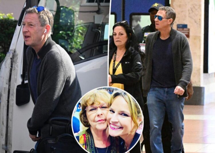 Savannah Guthrie’s husband seen in public for first time since mother-in-law Nancy’s disappearance