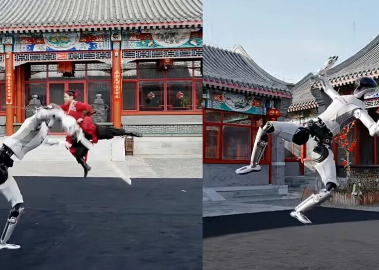 They Gave a Robot a Sword