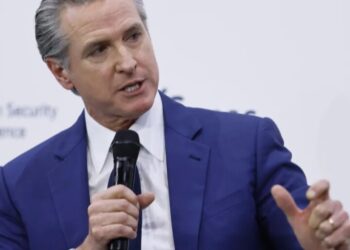 Newsom pleads with U.S. allies in Europe to see Trump as temporary