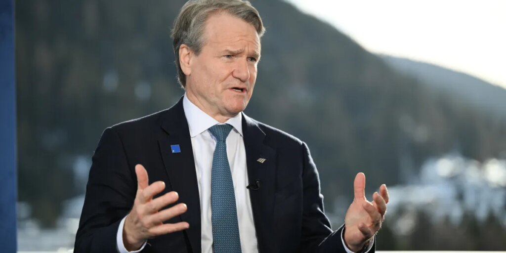 Brian Moynihan isn’t so worried about an AI jobs bloodbath, pointing to a 1960s theory that computers would end all management roles