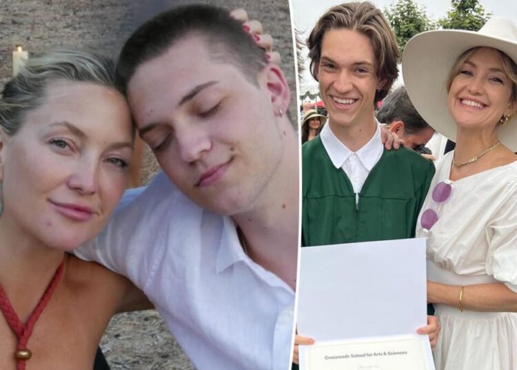 Kate Hudson reveals whether son Ryder, 22, is following in her acting footsteps