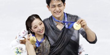 Japan’s Riku Miura and Ryuichi Mihara Are the Olympic Pairs Skating Champions