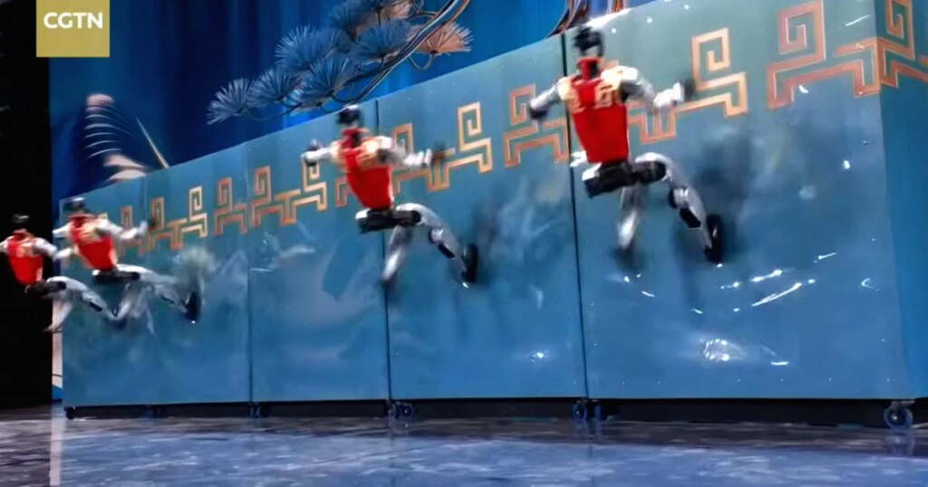 Chinese Robots Can Now Run Up Walls