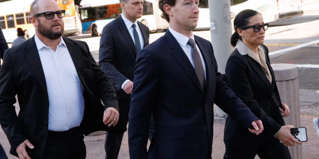 Mark Zuckerberg’s entourage threatened with contempt for wearing Meta AI glasses into a no-recording courtroom