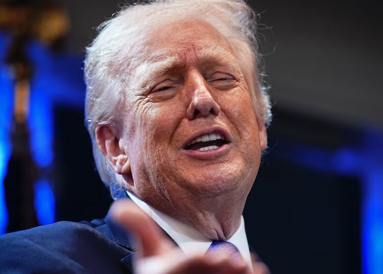 Trump, 79, Squeals From Darkened Room at ‘Lap Dog’ Justices