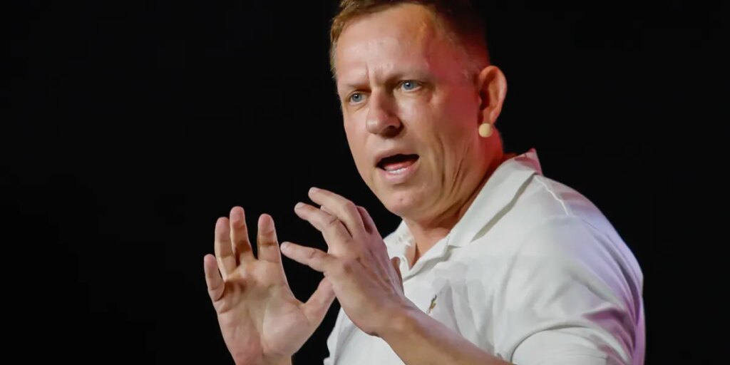 Peter Thiel and other tech billionaires are publicly shielding their children from the products that made them rich