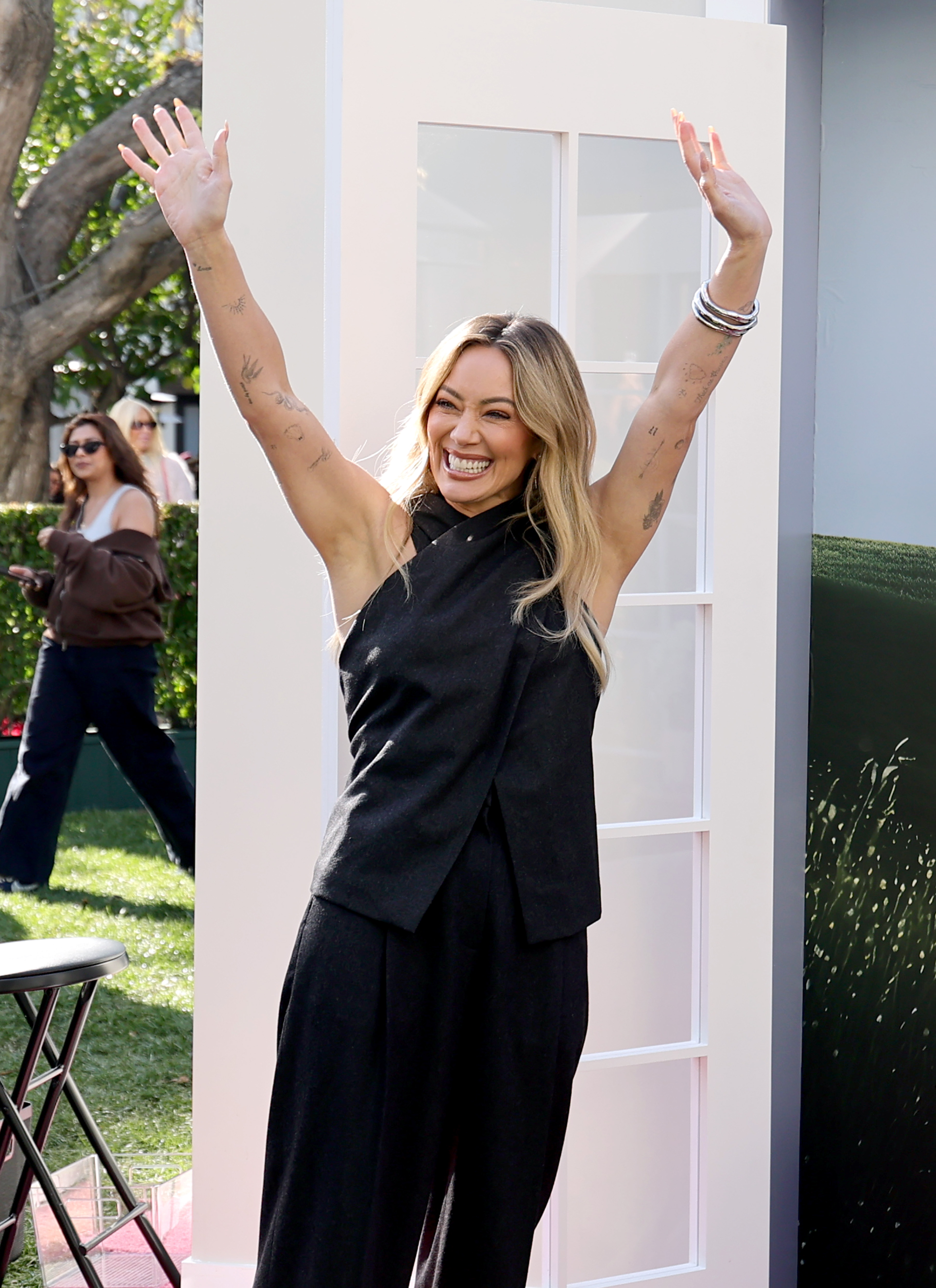 Duff has kept mum on the friend group.