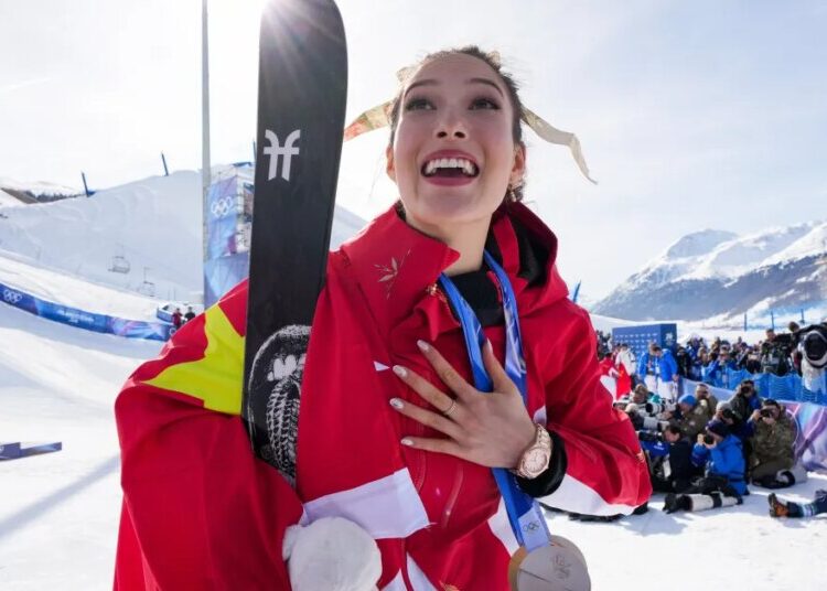 Eileen Gu Ends Her Whirlwind Olympics With Gold