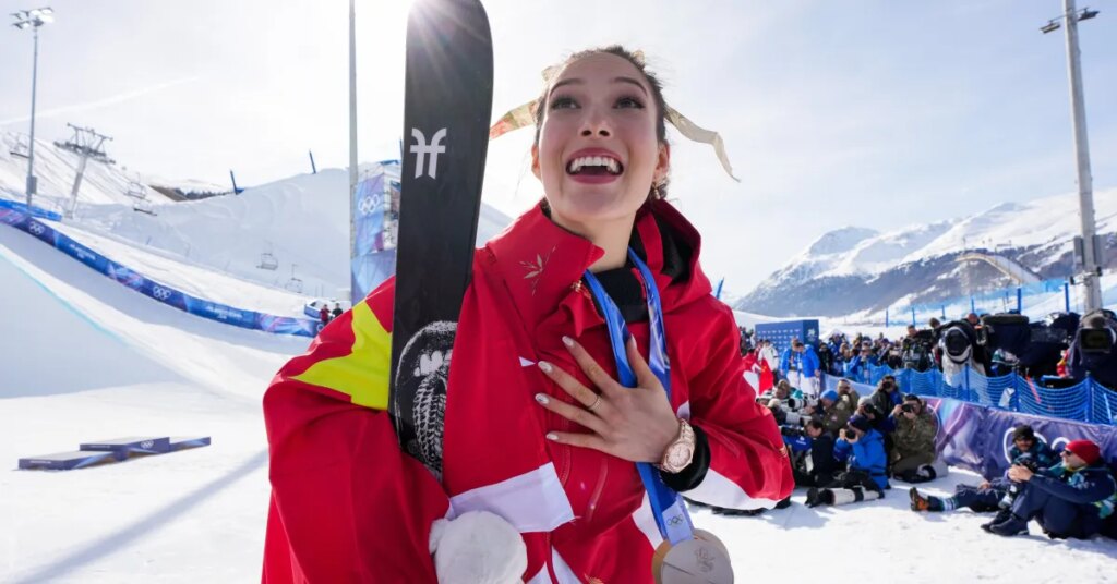 Eileen Gu Ends Her Whirlwind Olympics With Gold