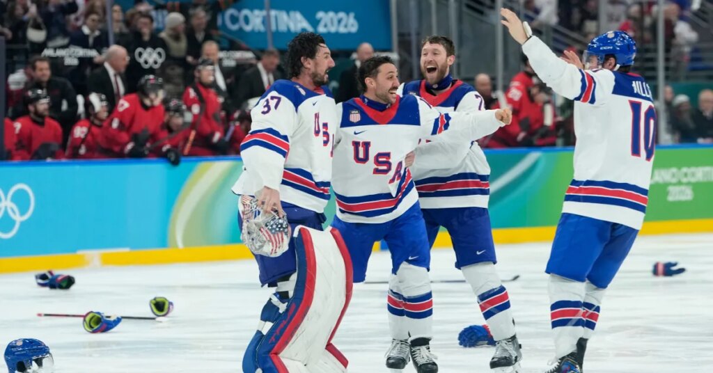U.S. Beats Canada To Take Gold in Historic Olympic Hockey Final 