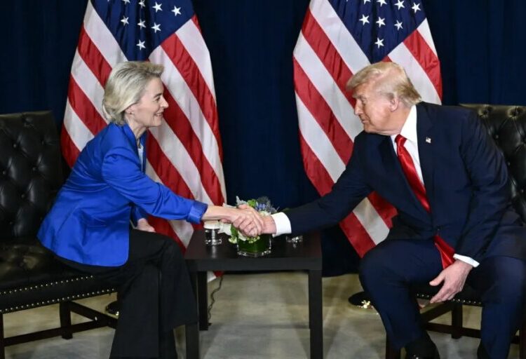 Top EU lawmaker proposes pause on U.S. trade deal ratification, citing ‘pure tariff chaos’ from Trump administration