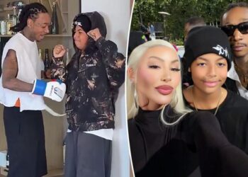 Wiz Khalifa punches son Sebastian in stomach 13 times during shocking birthday tradition