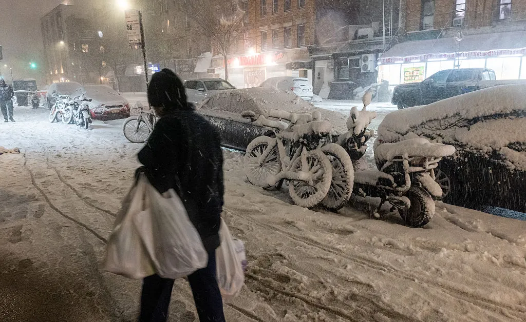 Several States Lock Down Amid East Coast Blizzard