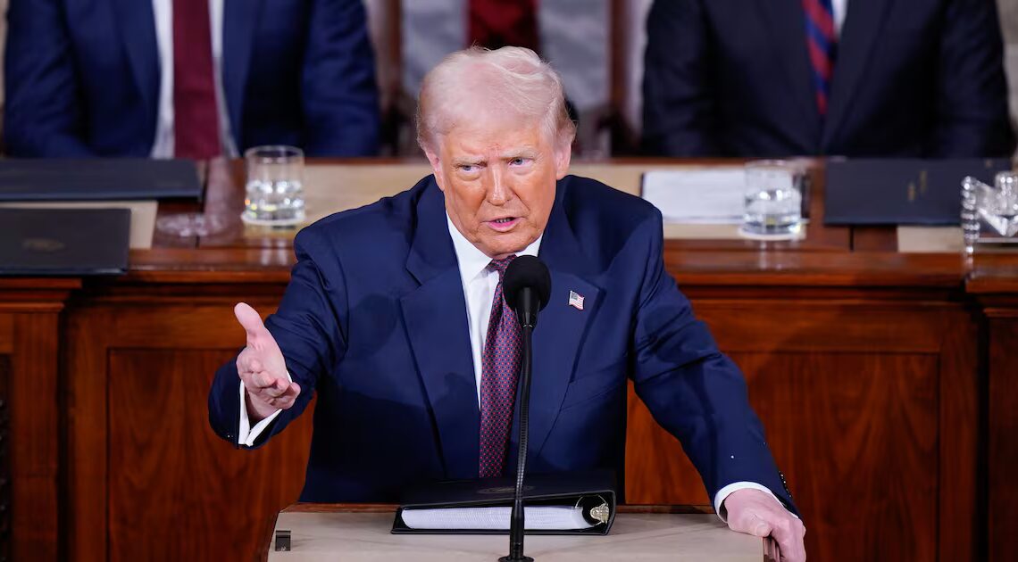 Democrats Rally to Shame Trump With Epic Stunt on His Big Night