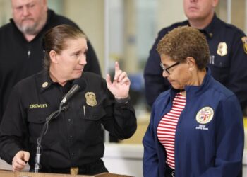 Fired LAFD chief sues city while ripping Karen Bass over handling of Palisades fire